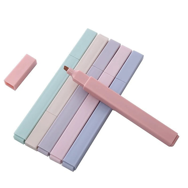 Pastel block highlighters